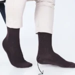 Comfortable men’s dress socks with stretch fit and soft fabric, designed for style and all-day comfort.
