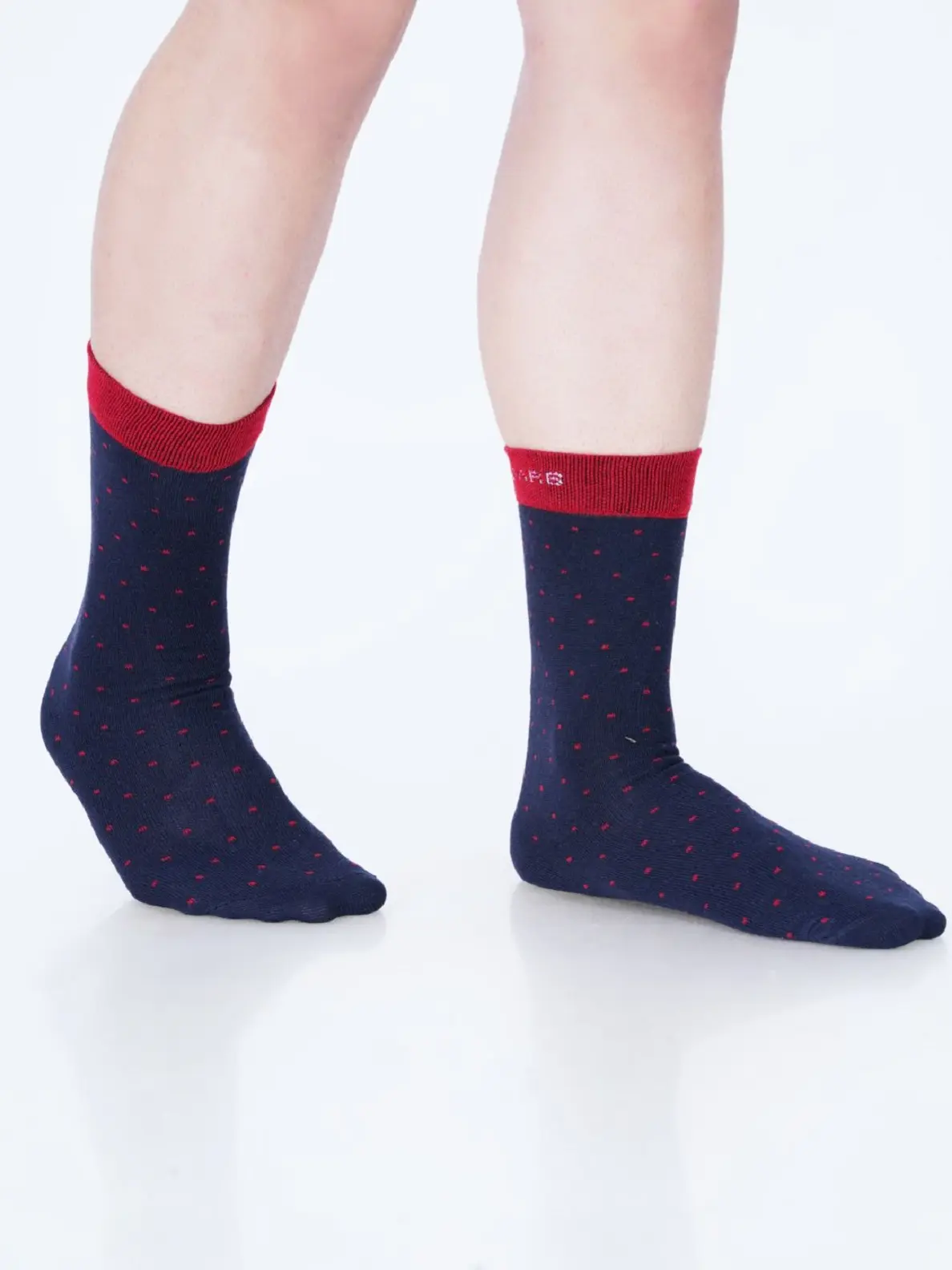 Cotton-Rich-Designer-Socks-for-Men-and-Women-Polka-Dots